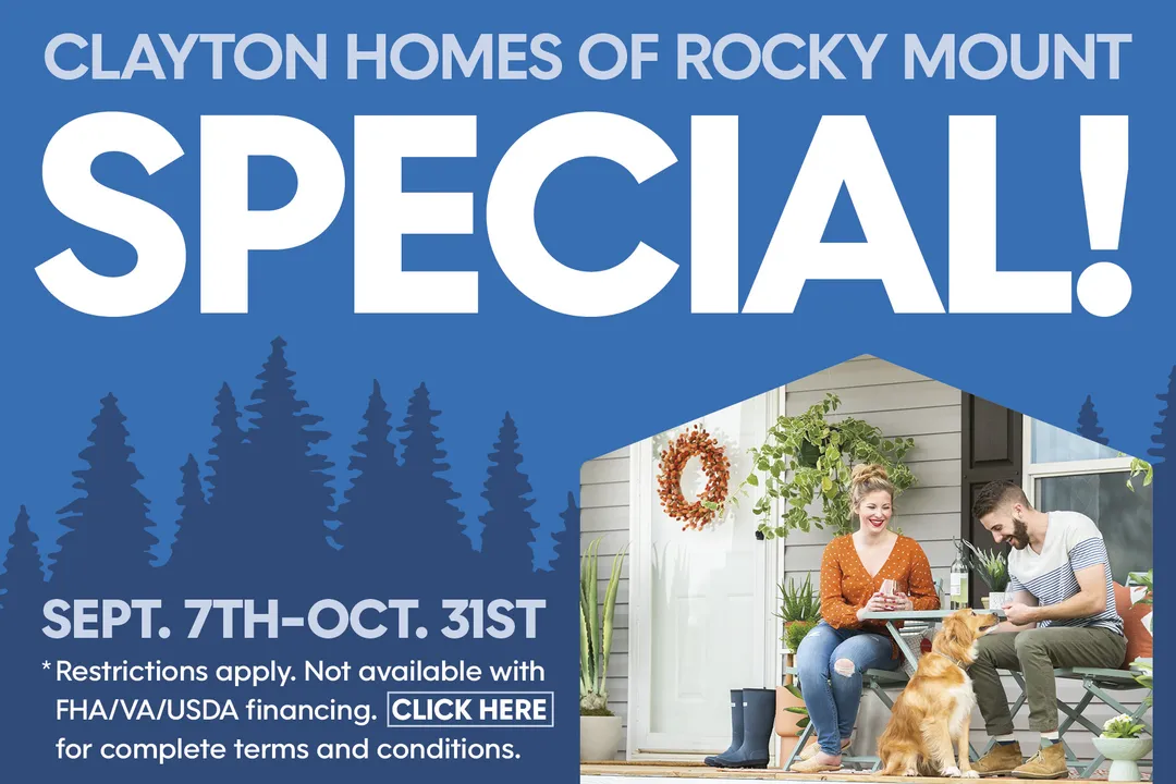 Clayton Homes of Rocky Mount Special!