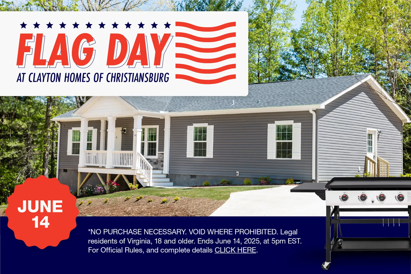 Flag Day at Clayton Homes of Christiansburg