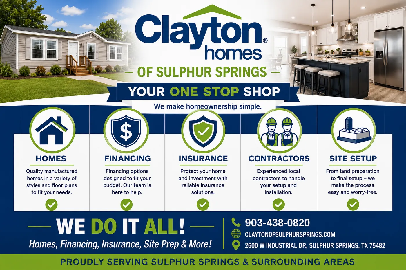 One Stop Shop Manufactured Homes Near Me