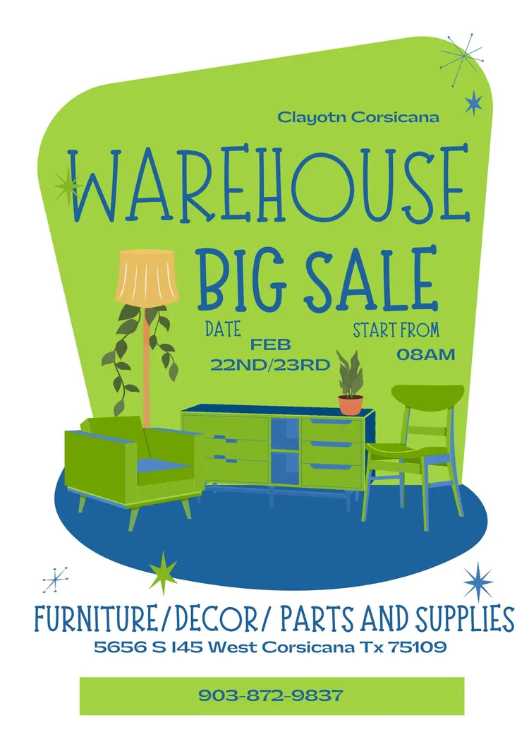 Giant Warehouse Sale Extravaganza! image