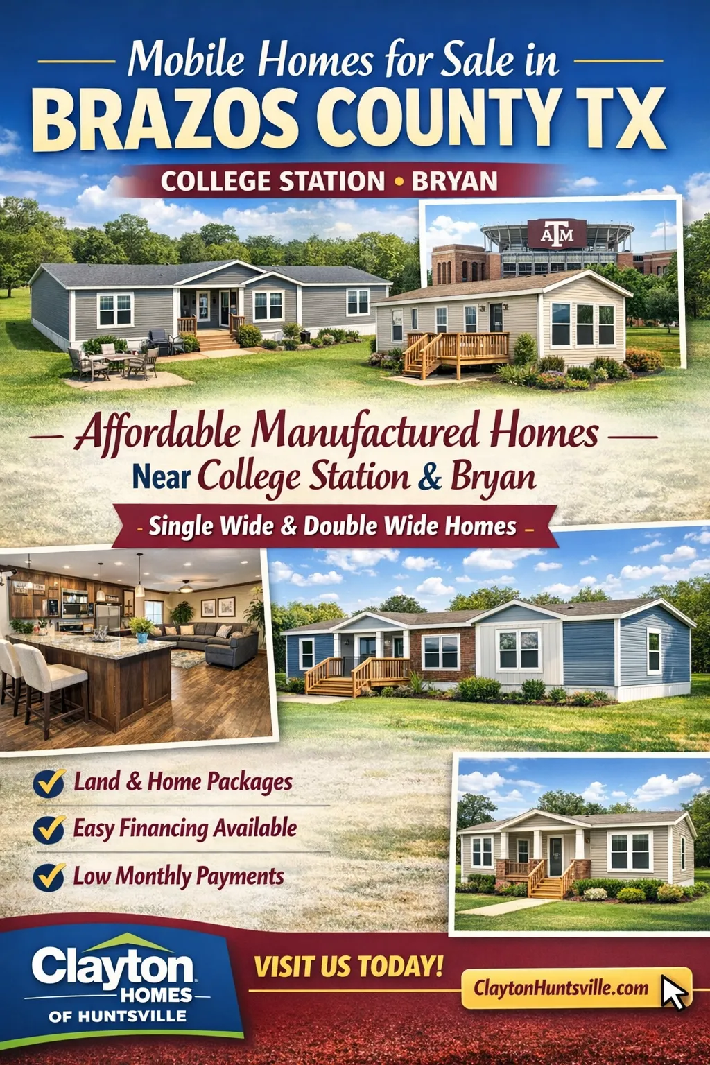 Mobile Homes for Sale in Brazos County TX image