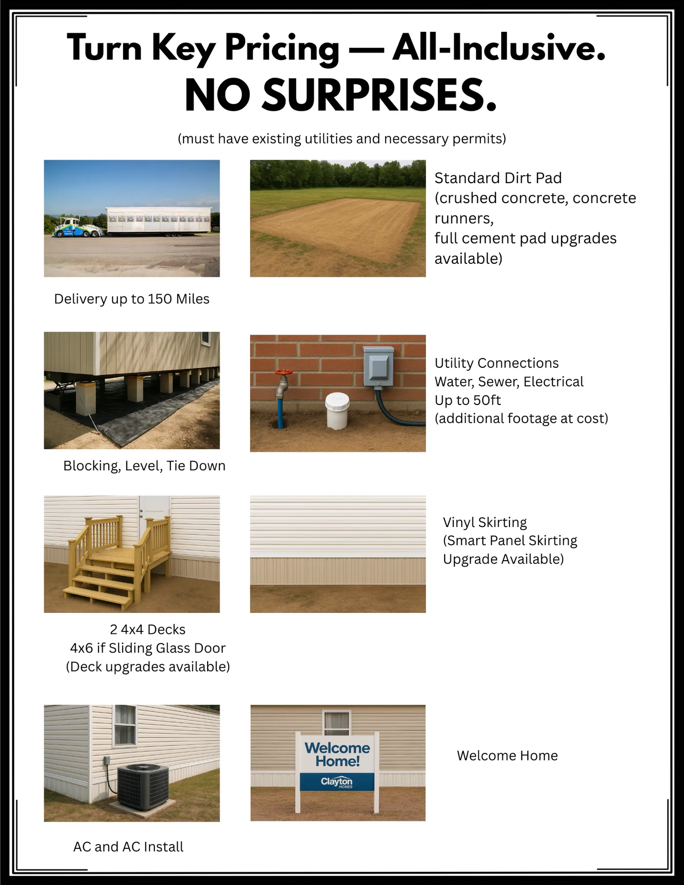 Why buy from CLAYTON IN PORTER TEXAS