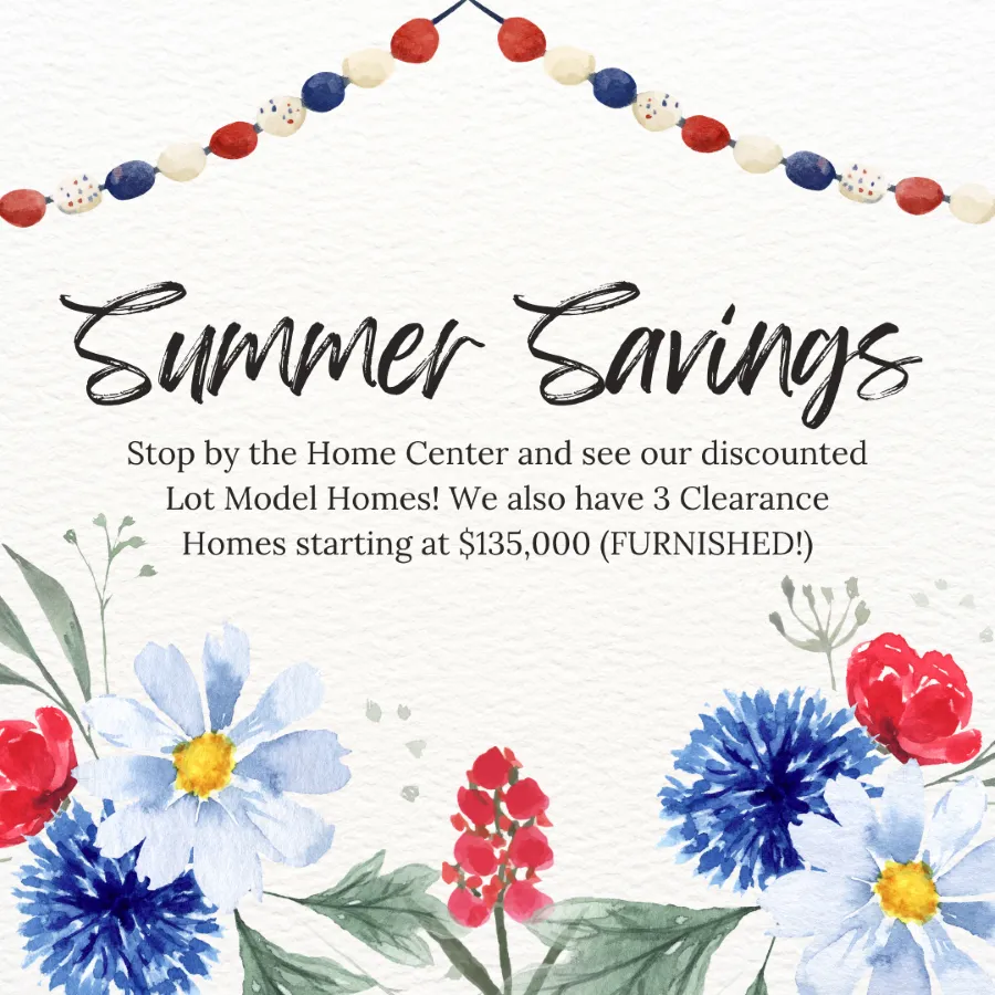 Our Summer Savings Event is Happening Now!