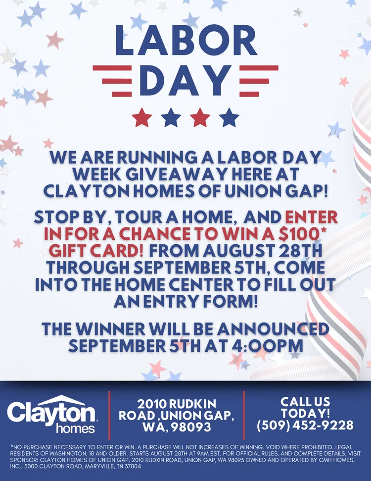$100 Labor Day Gift Card Giveaway