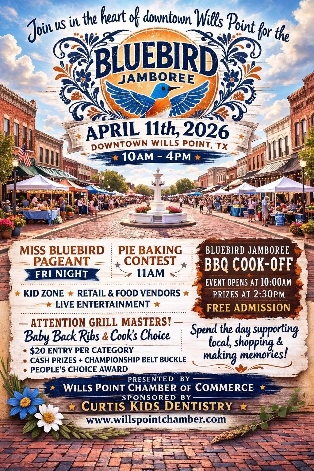 Bluebird Jamboree April 11th