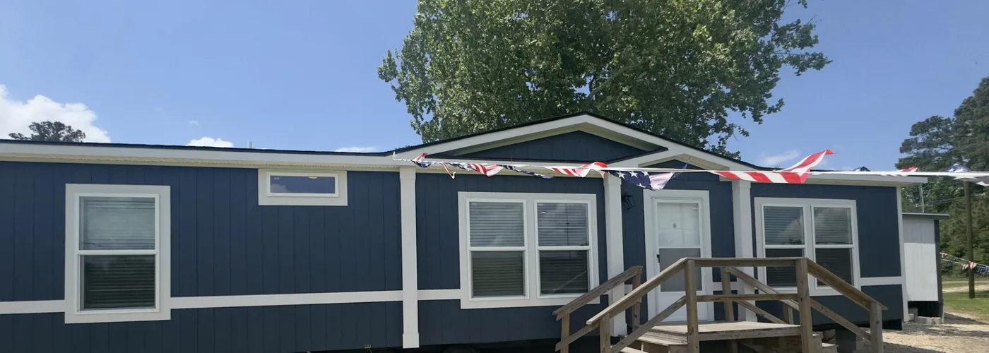 This home is shown with one of many exterior color options.