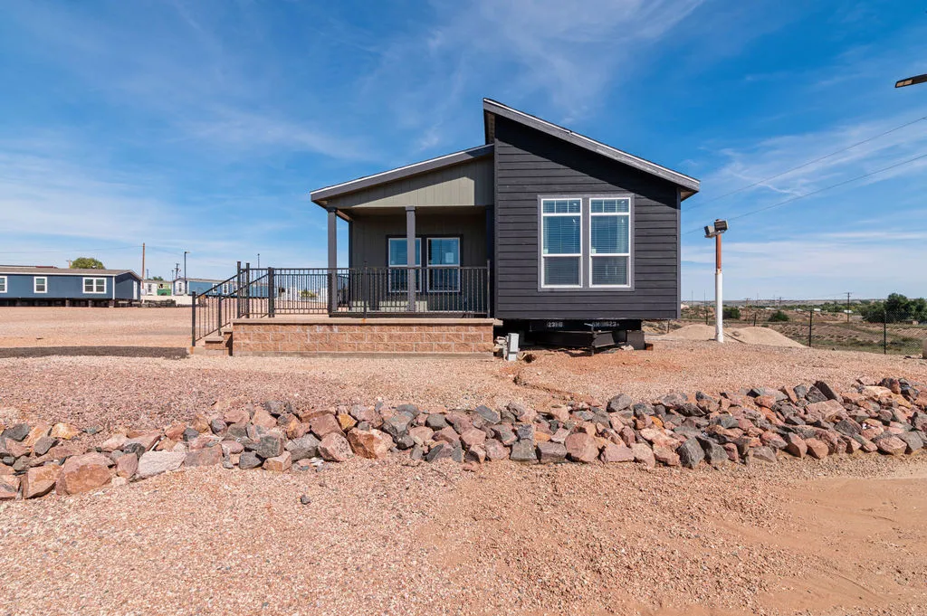 Off set roof pitch and covered porch