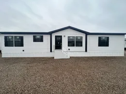 Black trim makes this exterior 