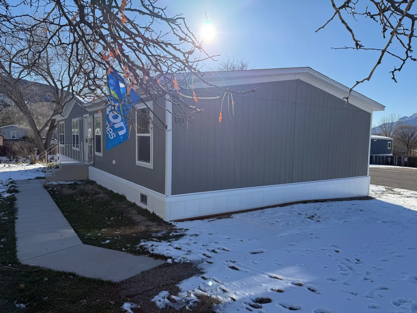 Beautiful large lot with great views and close to open space.  