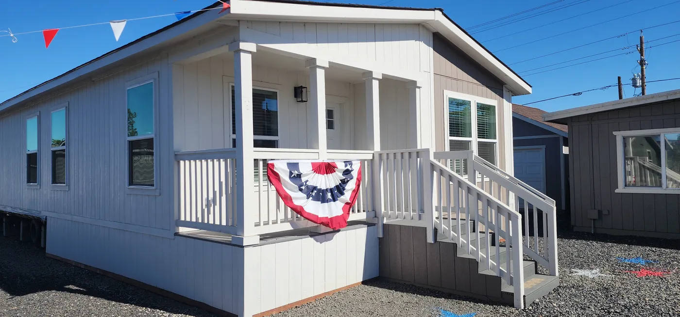 Covered porch is included