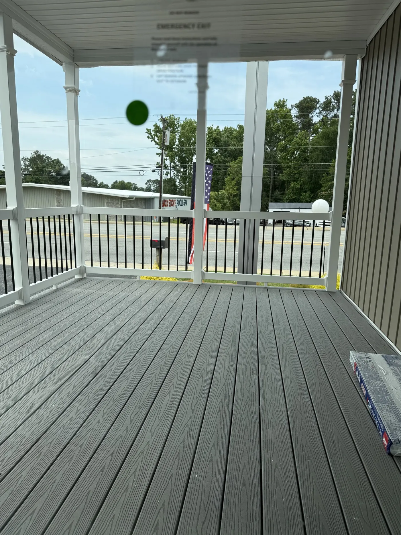 Built In Front Porch