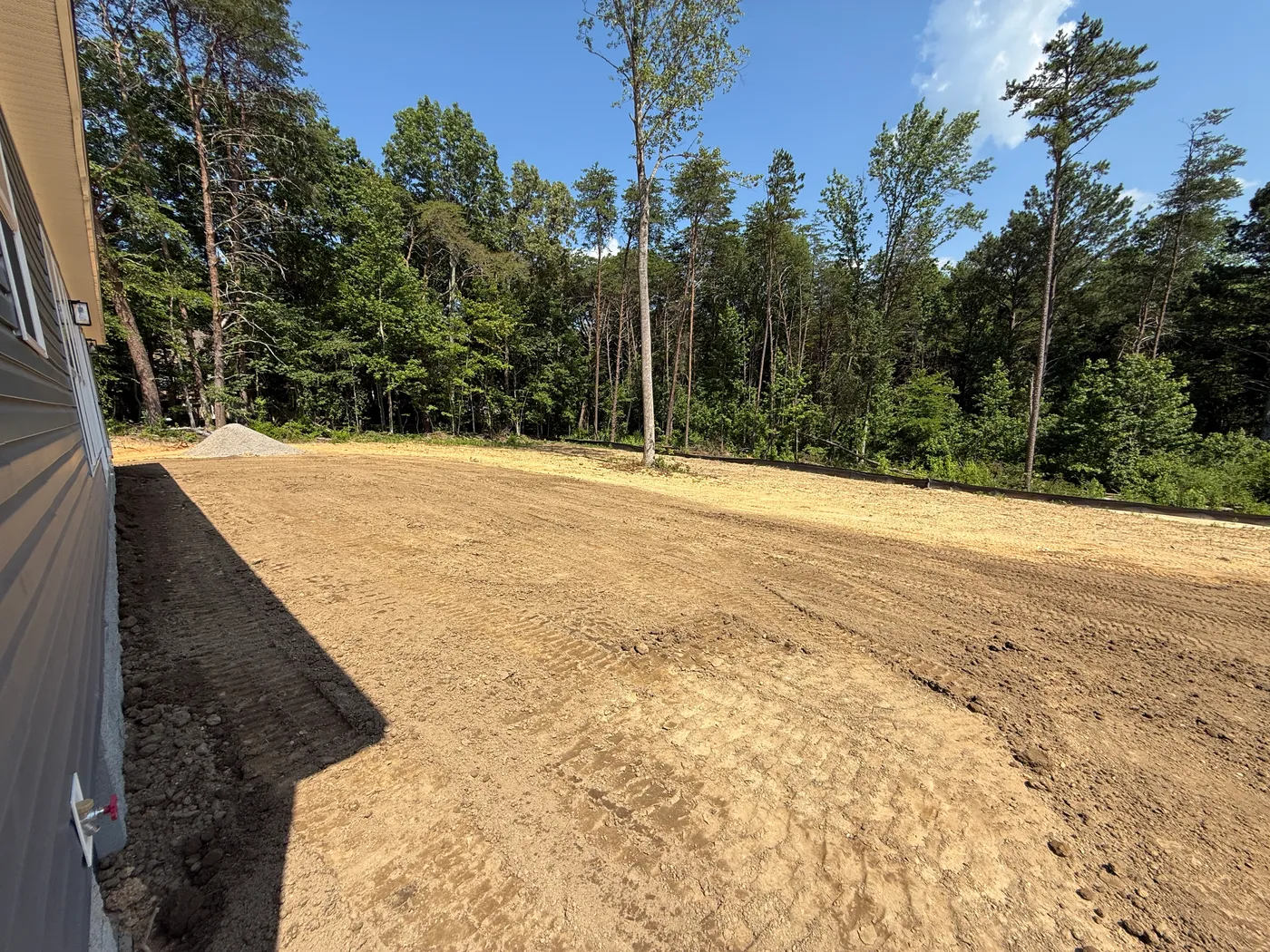 Massive back yard!