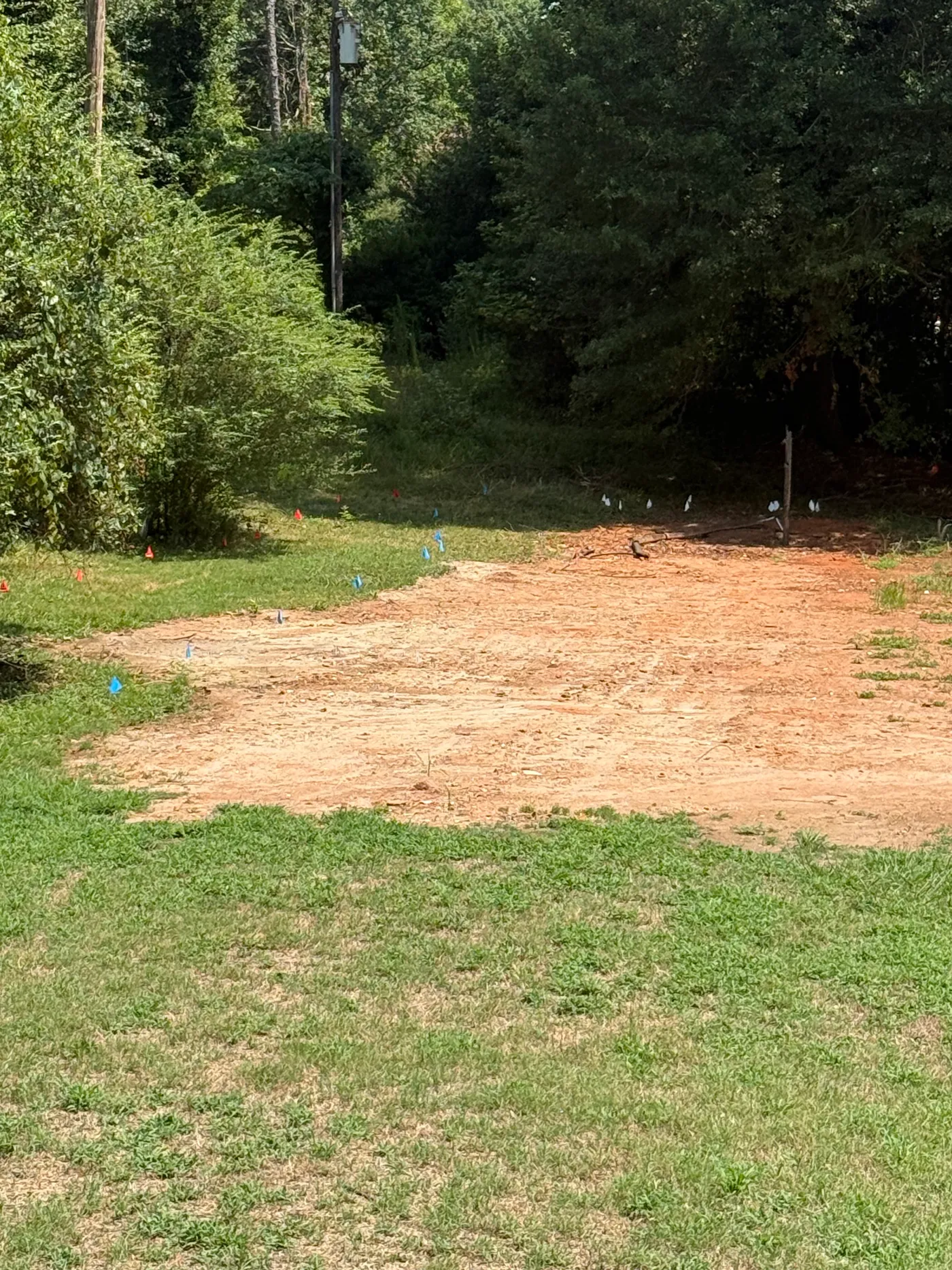 Site pad at 611 Rickard