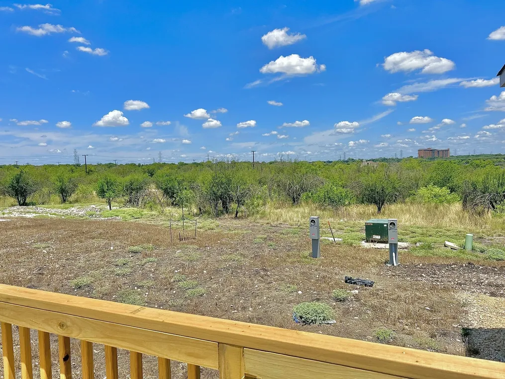 View from patio