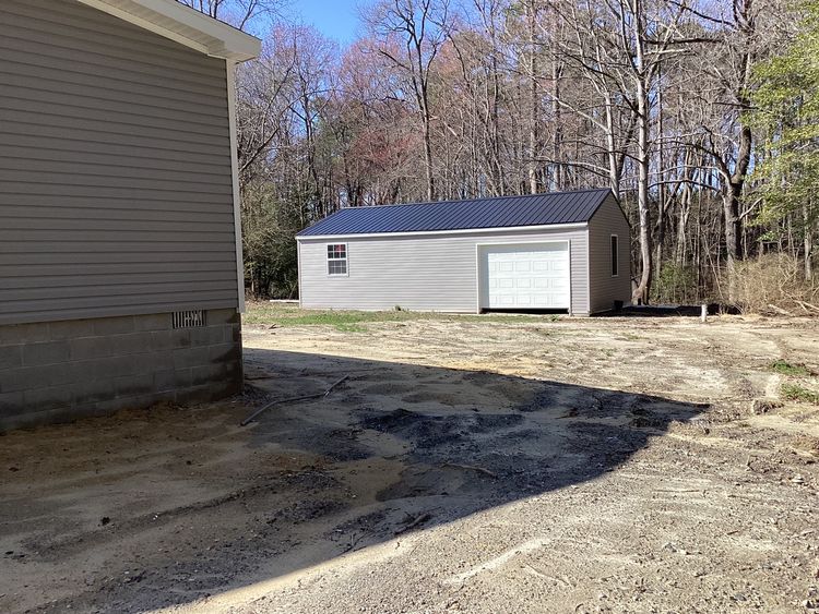 Shed w/ Garage Door