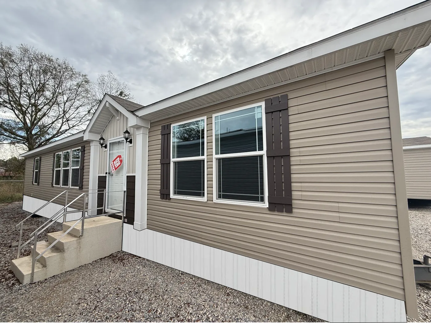 Front side of home