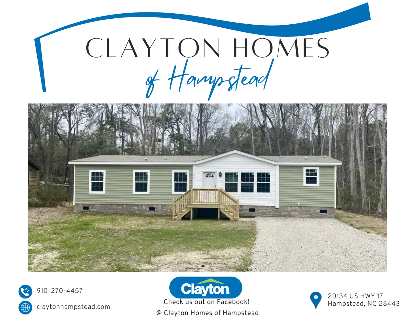 Land/Home 2392 Circle Drive Supply, NC 3BR/2BA home image