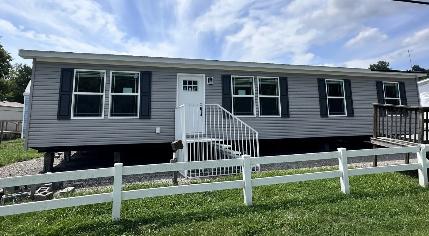 Straight Line Roof that allows for any size porch!