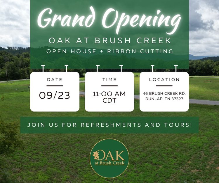 Grand Opening at Oak at Brush Creek