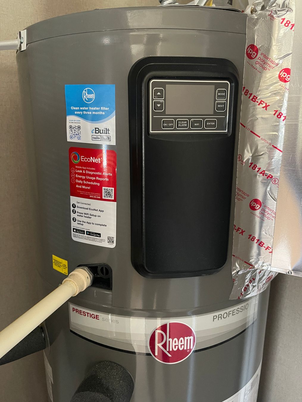 Rheem Hybrid Heat Pump Water Heater
