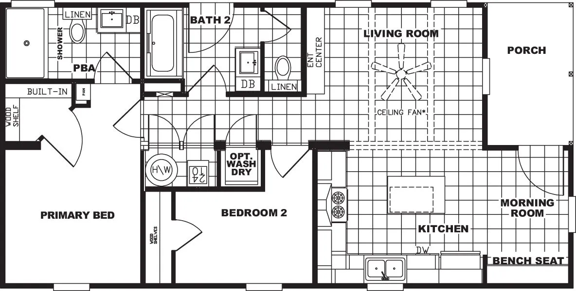 The Tiffany Floor Plan
