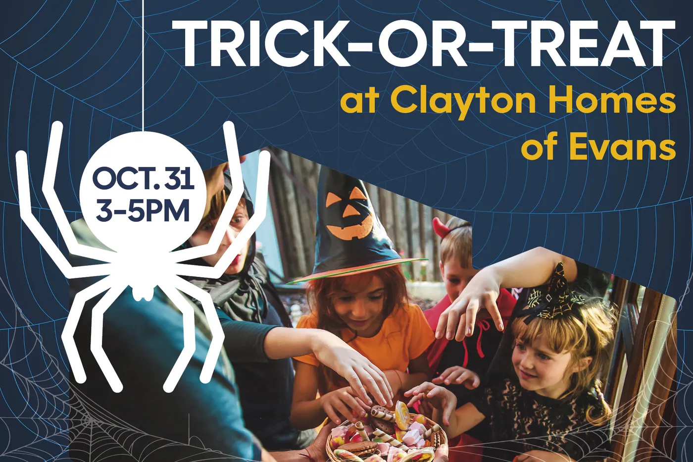 Trick-or-Treat at Clayton Homes of Evans