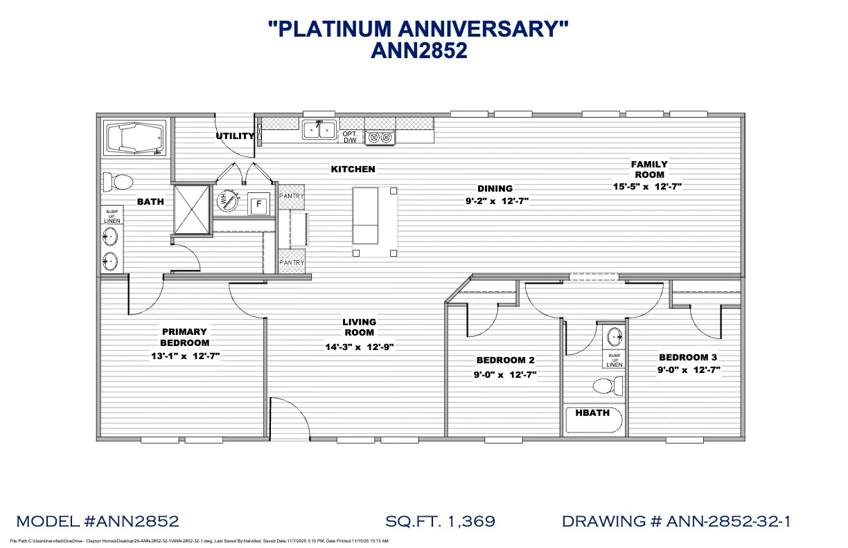Platinum Anniversary Flooplan
