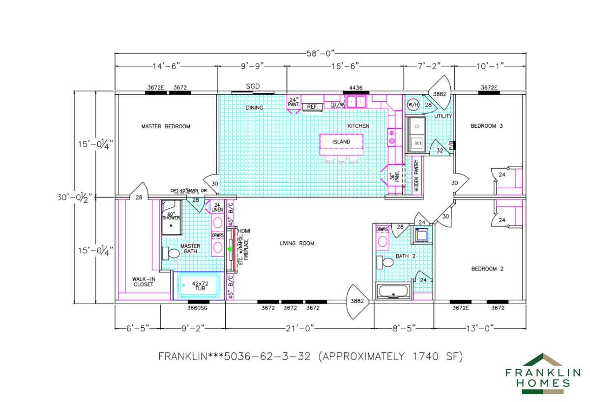 The Legendfloorplan image