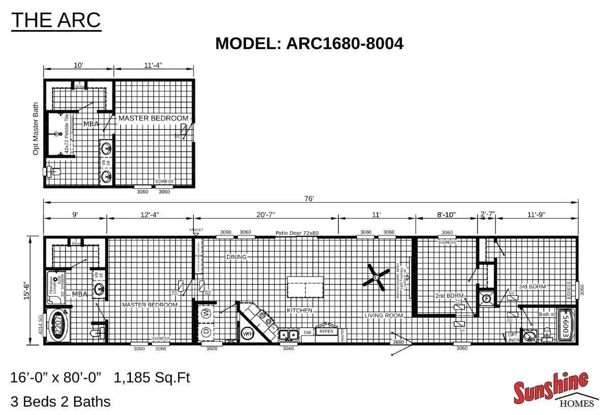 ARC1680-8004 Flooplan