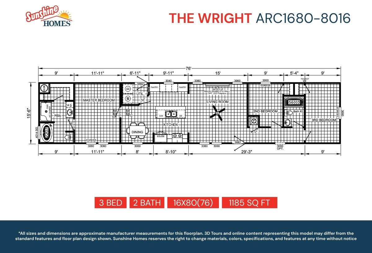 ARC1680-8016 floorplan image