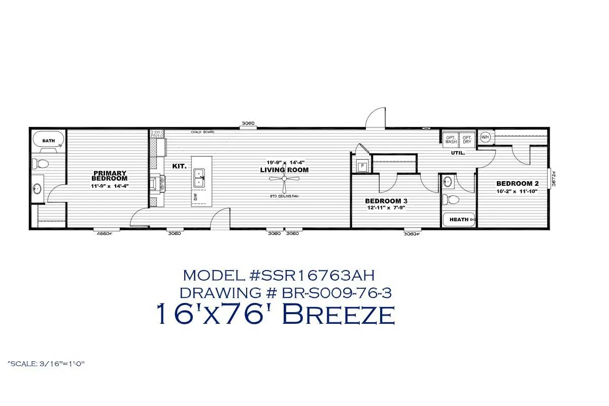 Breeze 1676 Flooplan