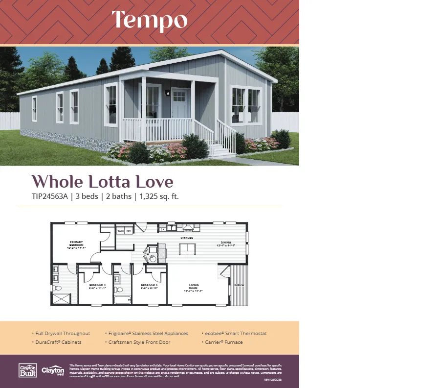 Whole Lotta Love Turnkey Pricefloorplan image