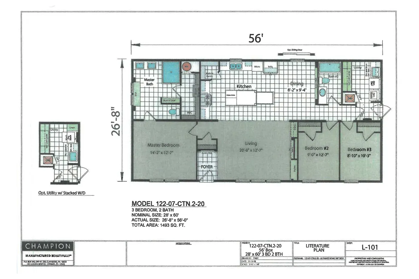 The Catena - Floor Plan
