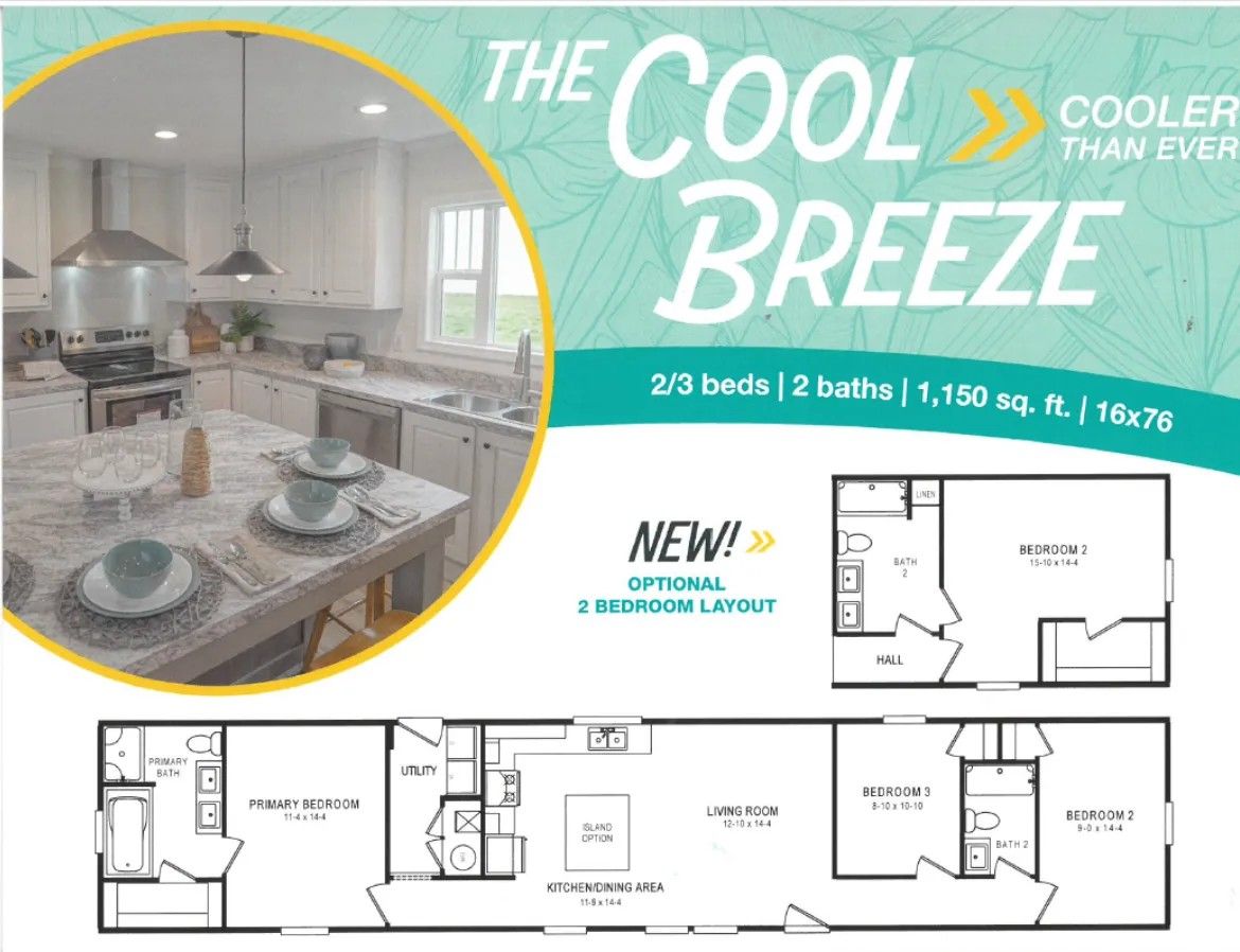 777-2 "COOL BREEZE" 7616floorplan image