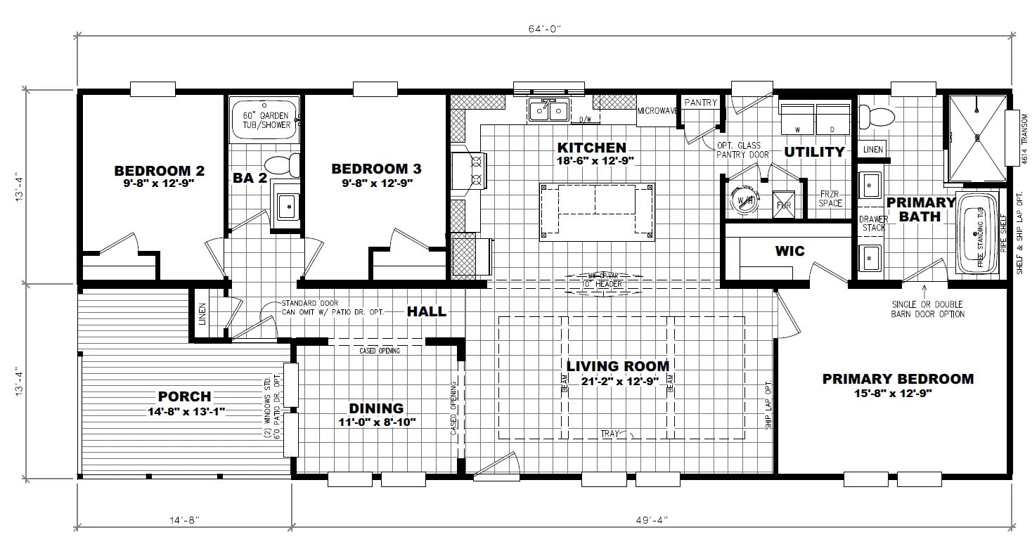 Modern Comfort Meets Southern Charm | Bellhaven Flooplan