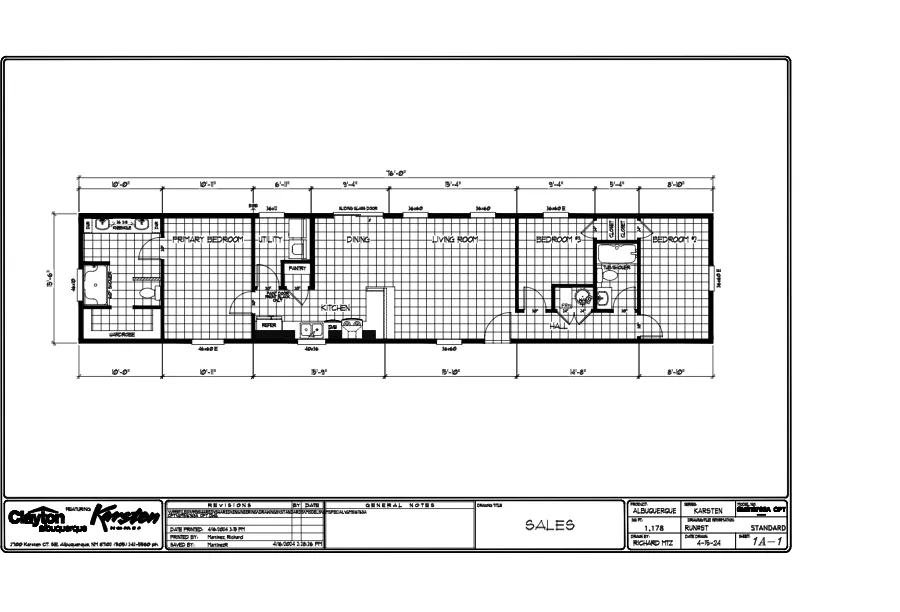 The Matador *Customizable Order*floorplan image