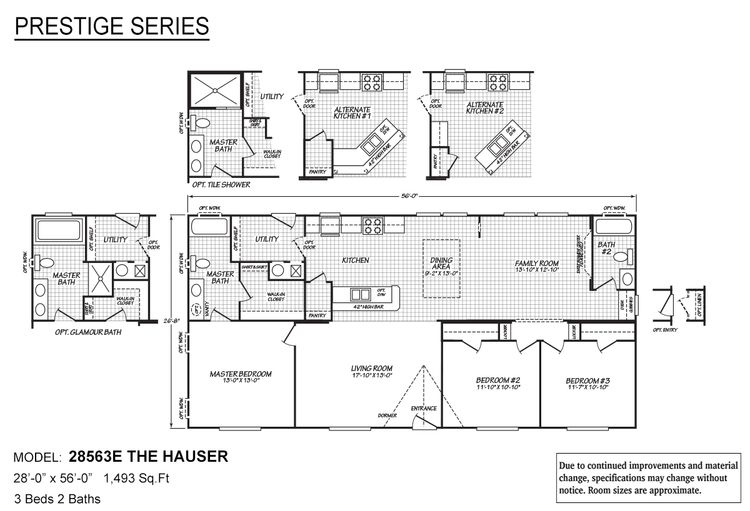 3 BED / 2 Bath - The Hauser - Available Now!