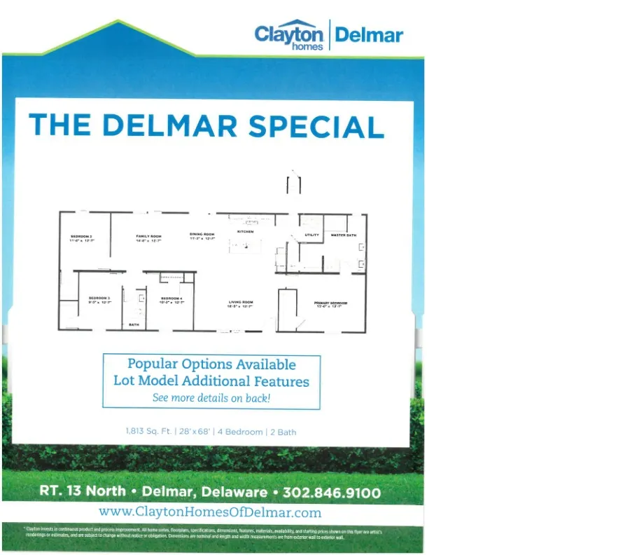 Move-IN Ready: 12804 Hunters Cove RD. Greenwood, D Flooplan