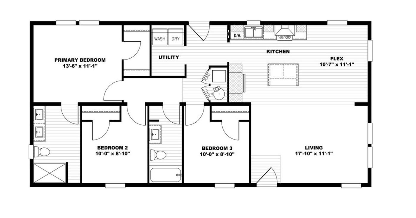 THREE LITTLE BIRDSfloorplan image