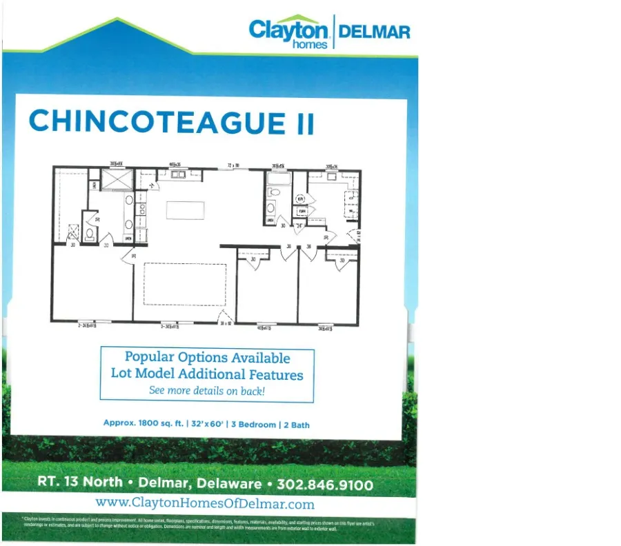 The Chincoteague II floorplan image