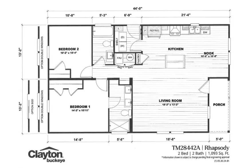 Rhapsody Floorplan