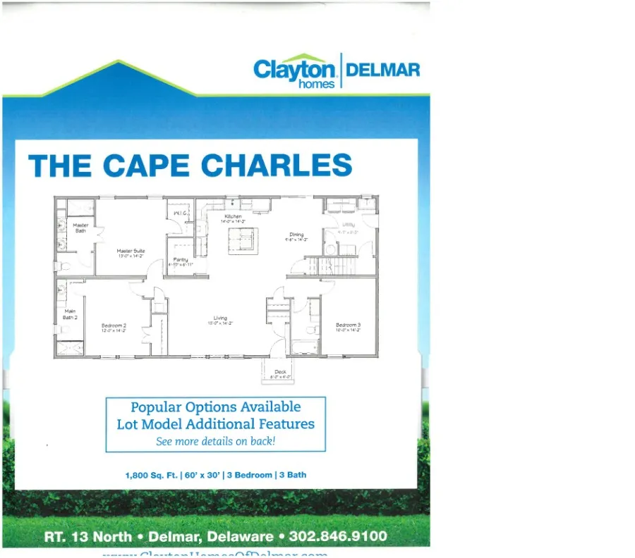 The Cape Charles Flooplan