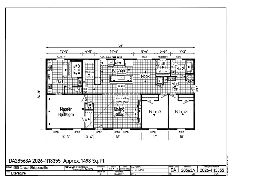 Magnolia floorplan image