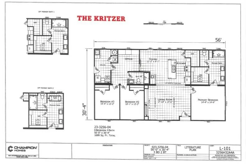 The Kritzer Flooplan