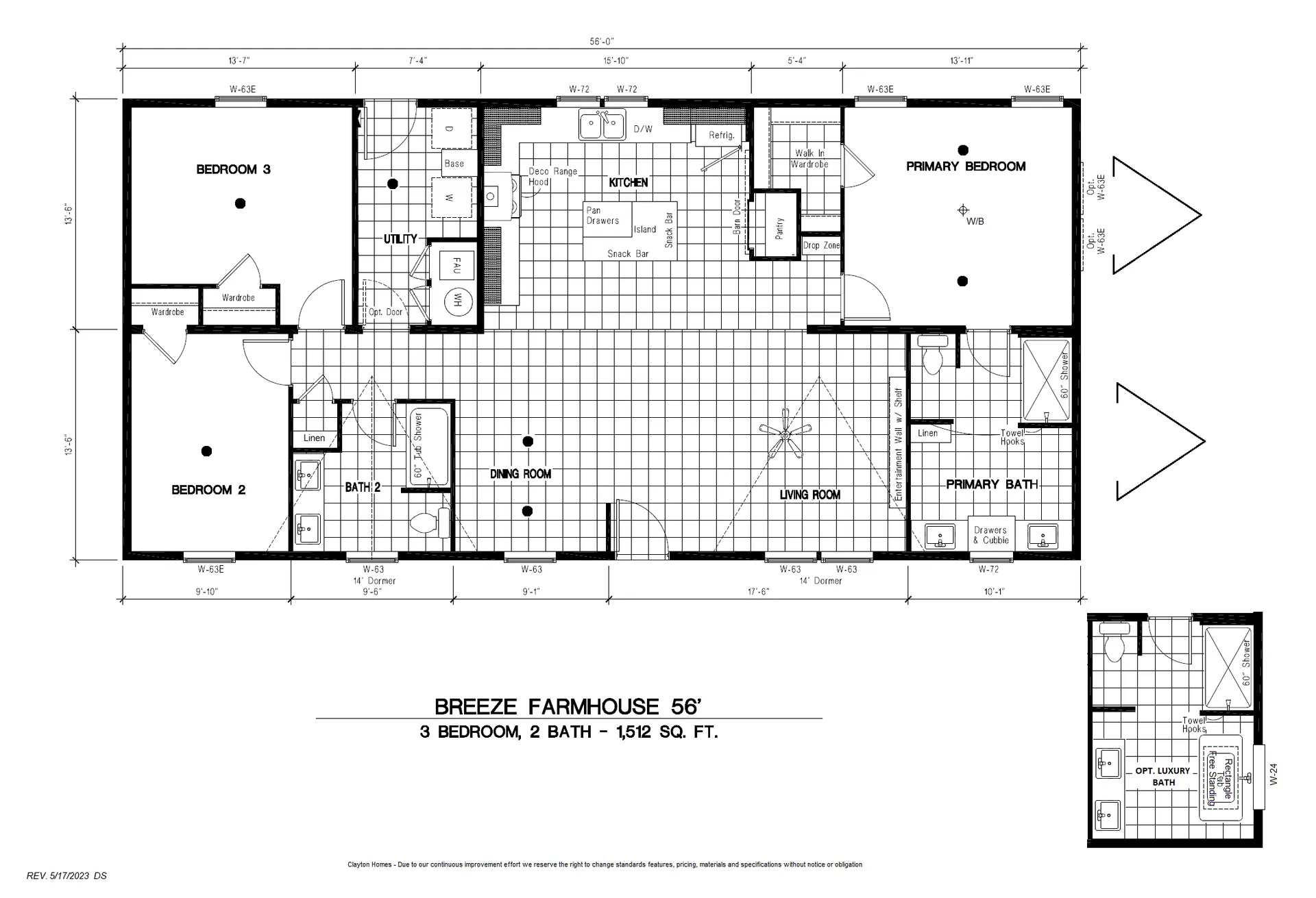 The Farmhouse Flooplan