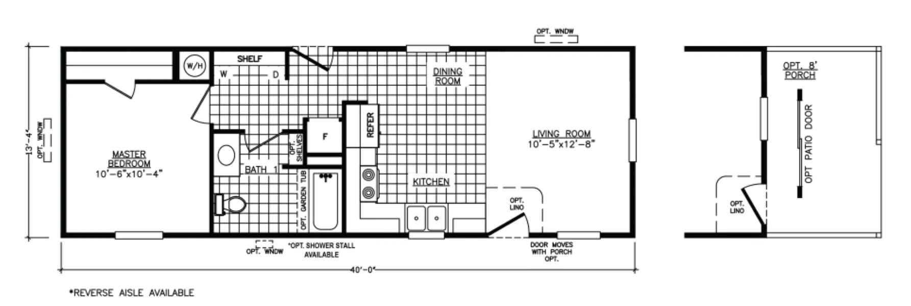 15 Vantage 2401LL Flooplan