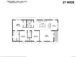 3 bedroom 2 bath 1414 sq ft