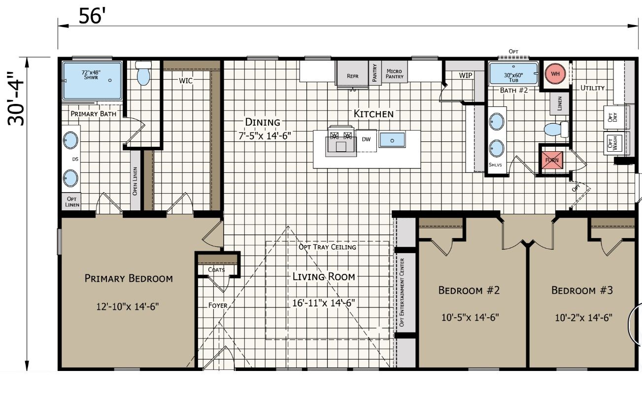 The Bexarfloorplan image