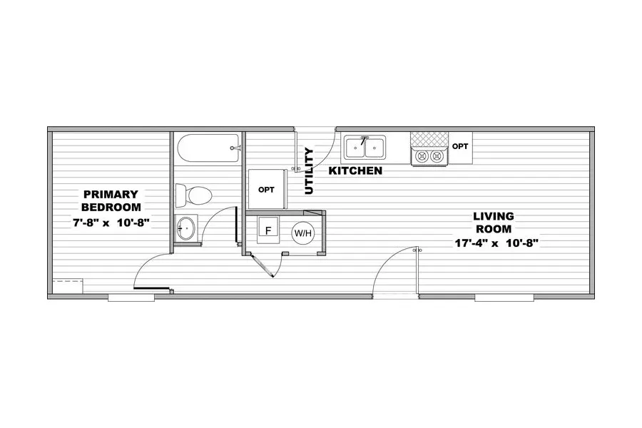 The Tiny Home Flooplan