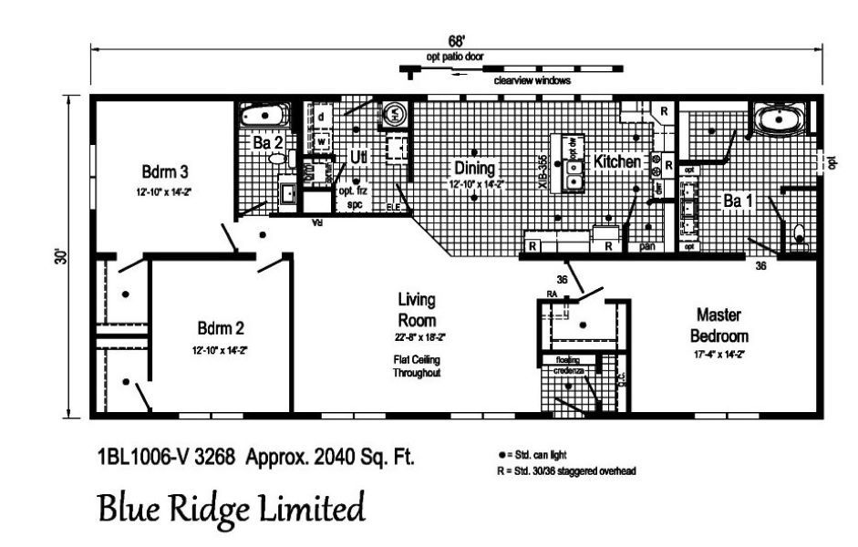 R-Anell: Blue Ridge Limited MODfloorplan image